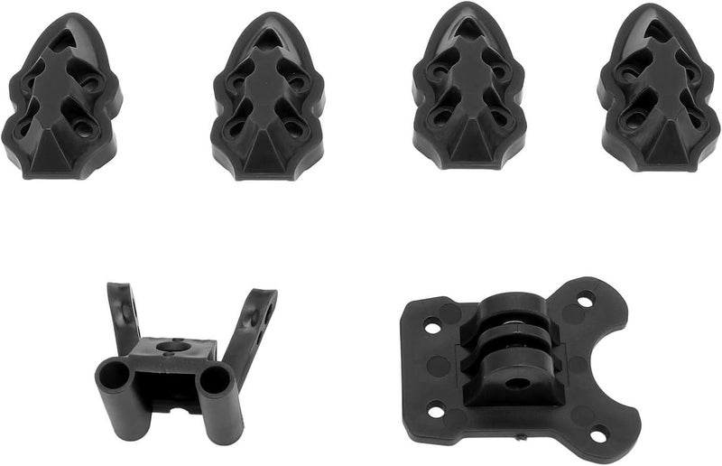 EVTSCAN RC FPV Quadcopter Motor Base Camera Antenna Mounting Kit Lightweight and Durable for Drone Frame 3D Printed (Black) - Image 4